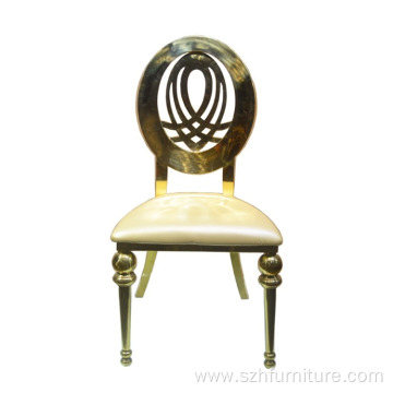 Decoration Wedding Event Metal Stainless Steel Dining Chair